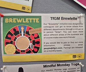 Image from TfGM site visit showing brewlette