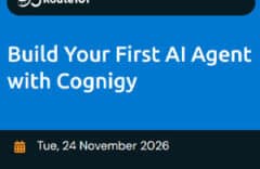 Build Your First AI Agent with Cognigy