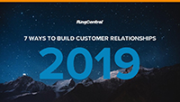RingCentral webinar slides on 7 ways to build customer relationships