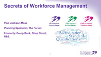 Webinar Slides: The Secrets of WFM by Paul Jackson Moss
