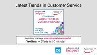 Webinar: Latest Trends in Customer Service by Morris Pentel and Richard Ferrell