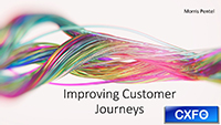 Moris Pentel webinar slides on improving customer journeys