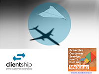 Christopher Brookes webinar slides on proactive customer service 