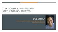  Bob Stella slides from Agent of the Future  webinar