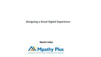  Martin Jukes slides from Digital Experience webinar