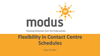 Vosy Gordon slides from Build Flexibility into Schedules webinar