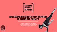 Helen Beaumont Manahan Balancing Efficiency With Empathy in Customer Service Webinar Slides