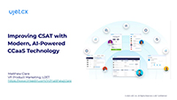 Matt Clare, boosting customer satisfaction in contact centres Webinar Slides